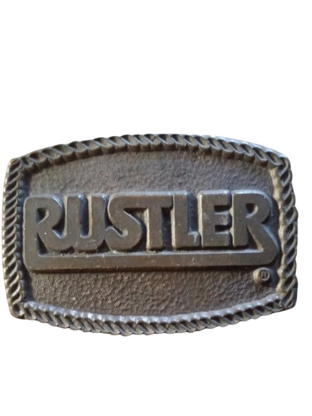 Vintage Rustler Belt Buckle